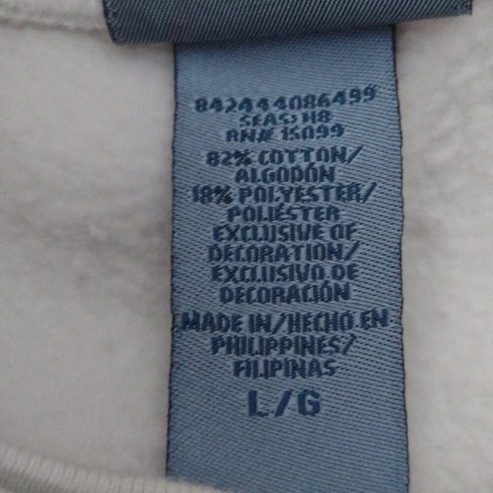 Classic Elements White Christmas Embroidered Swea… - image 8